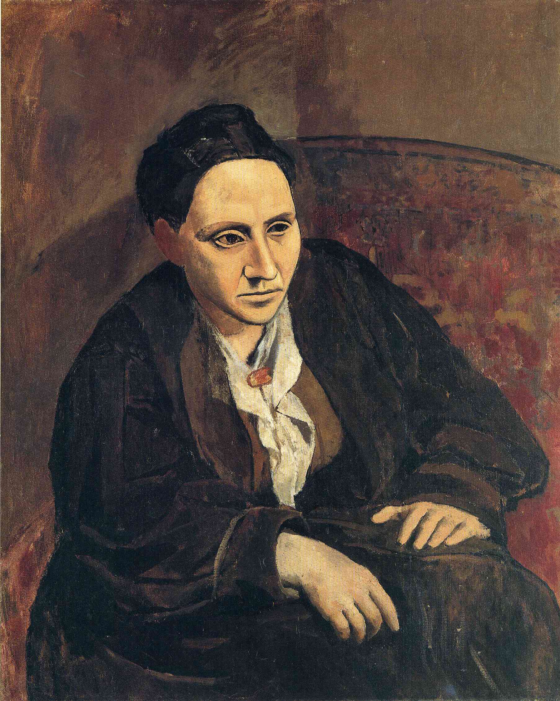 Picasso Portrait of Gertrude Stein 1906